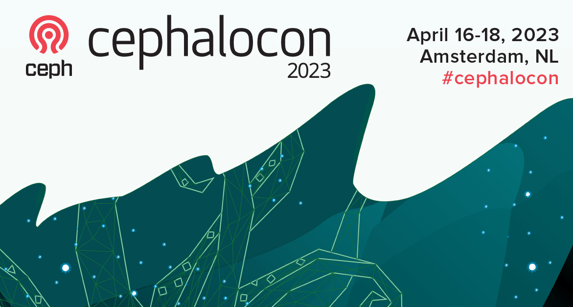 Cephalocon April 16-18, 2023 in Amsterdam, Netherlands