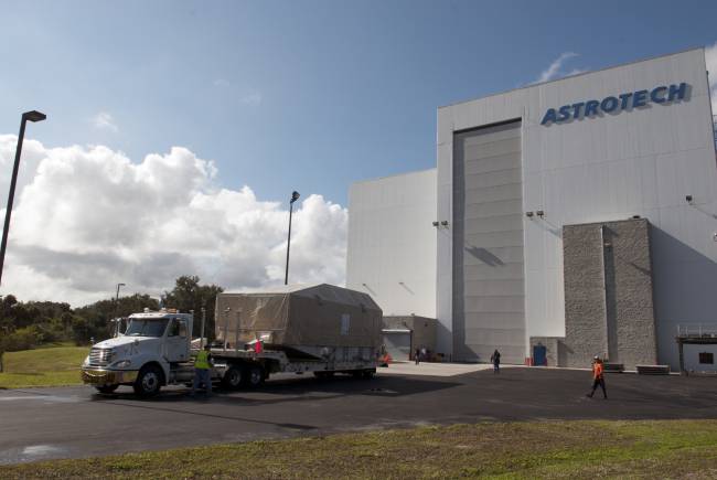 TDRS-L arrives at Kennedy Space Center.